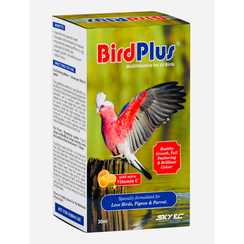 Sky Ec Bird Plus Multivitamin Drops For All Birds Shopee Philippines