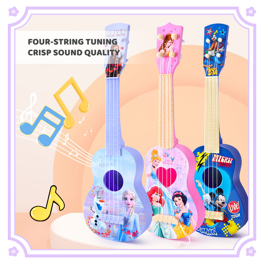 Kids Musical Instrument Toy for Children 4 Strings Mini Guitar Toy