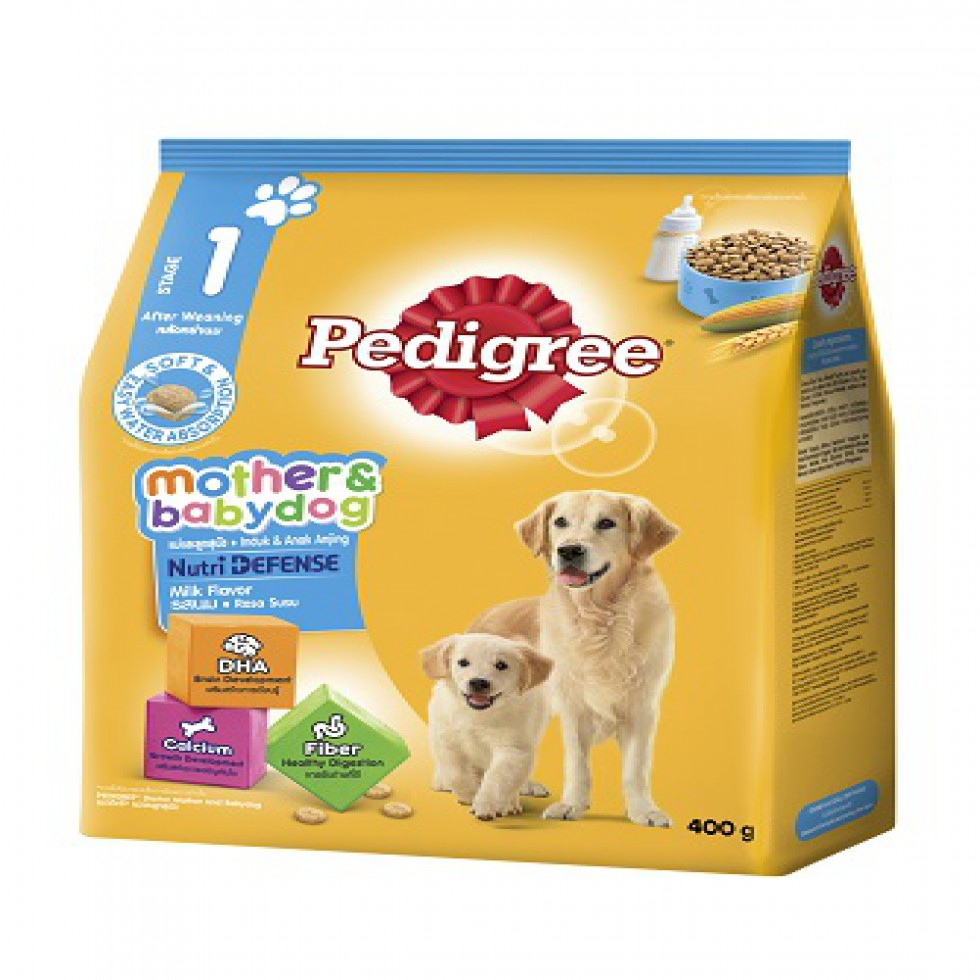 Pedigree Mother & Baby Dog Nutri Defense Milk Flavor 400g | Shopee ...