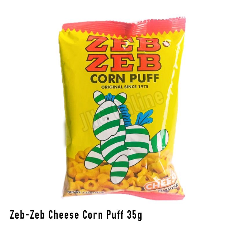 Zeb Zeb Pompoms Vinegar Pusit Sweetcorn Big Boy Jumbo Packs 30g Pinoy