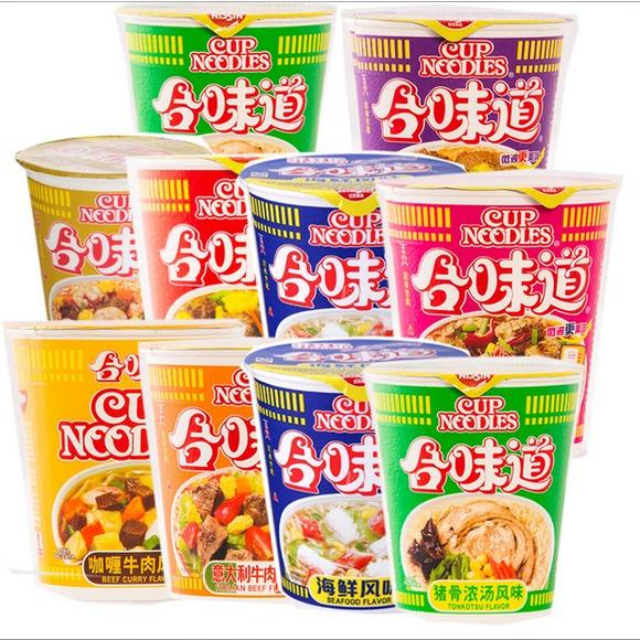 Nissin Cup Noodles 6 Flavors | Shopee Philippines