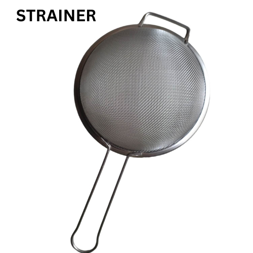 KAYCHEN LARGE STRAINER / ALUMINIUM STRAINER / SIFTER / FILTER / GRIDDLE