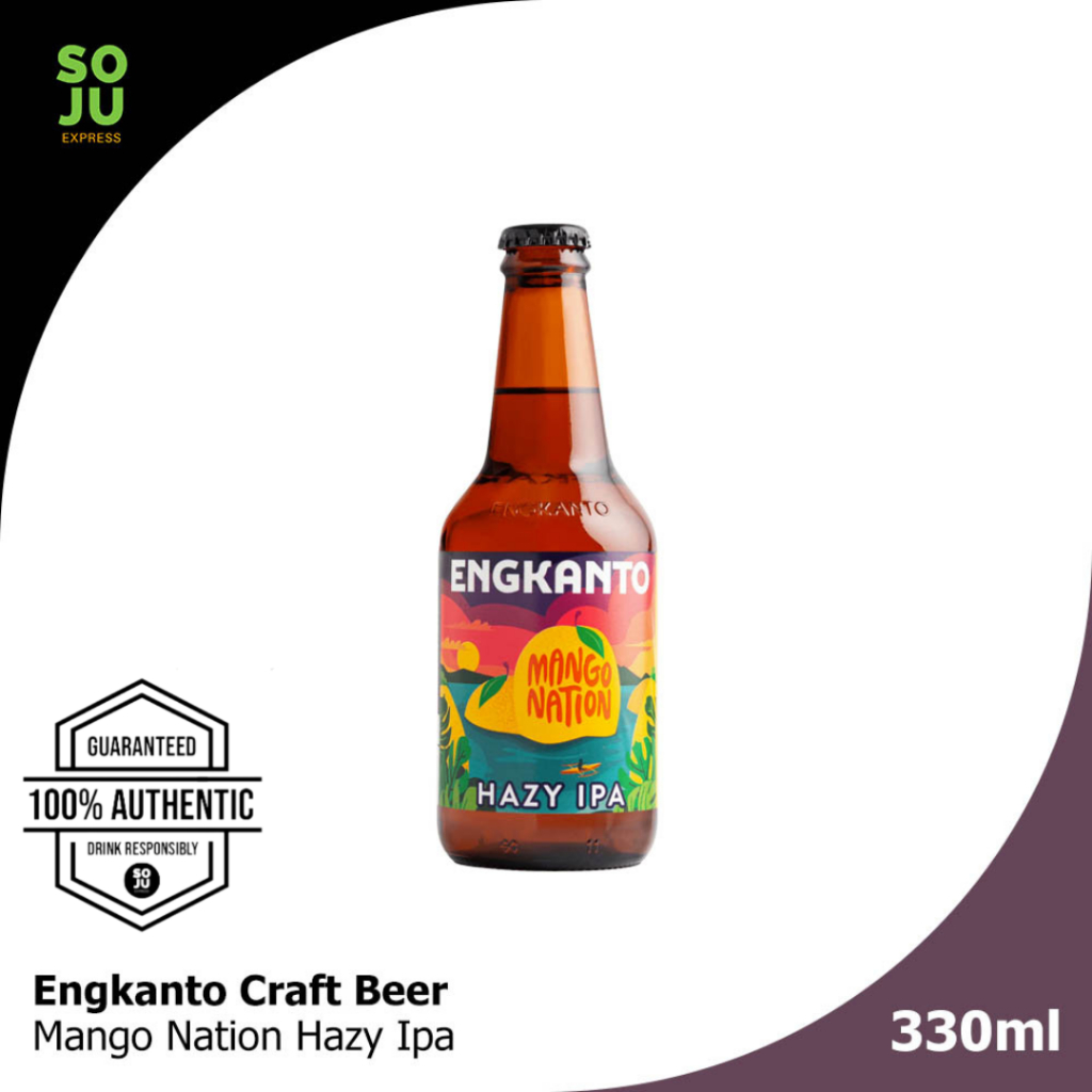 Engkanto Craft Beer Mango Nation Hazy Ipa 330ml Shopee Philippines
