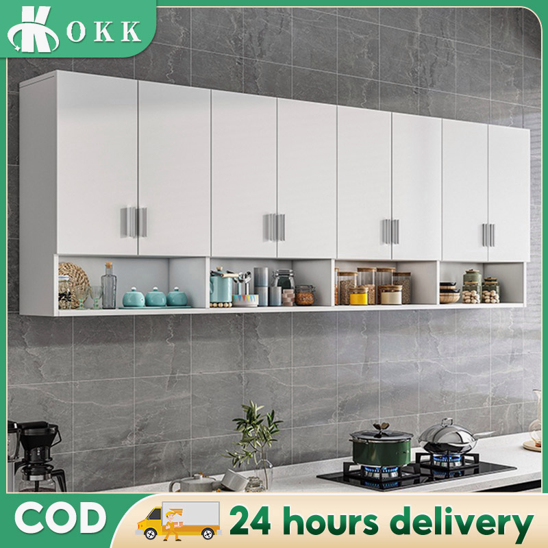 4Door Hanging Cabinet Kitchen Cabinet Wooden Wall Cabinet Cupboard for ...