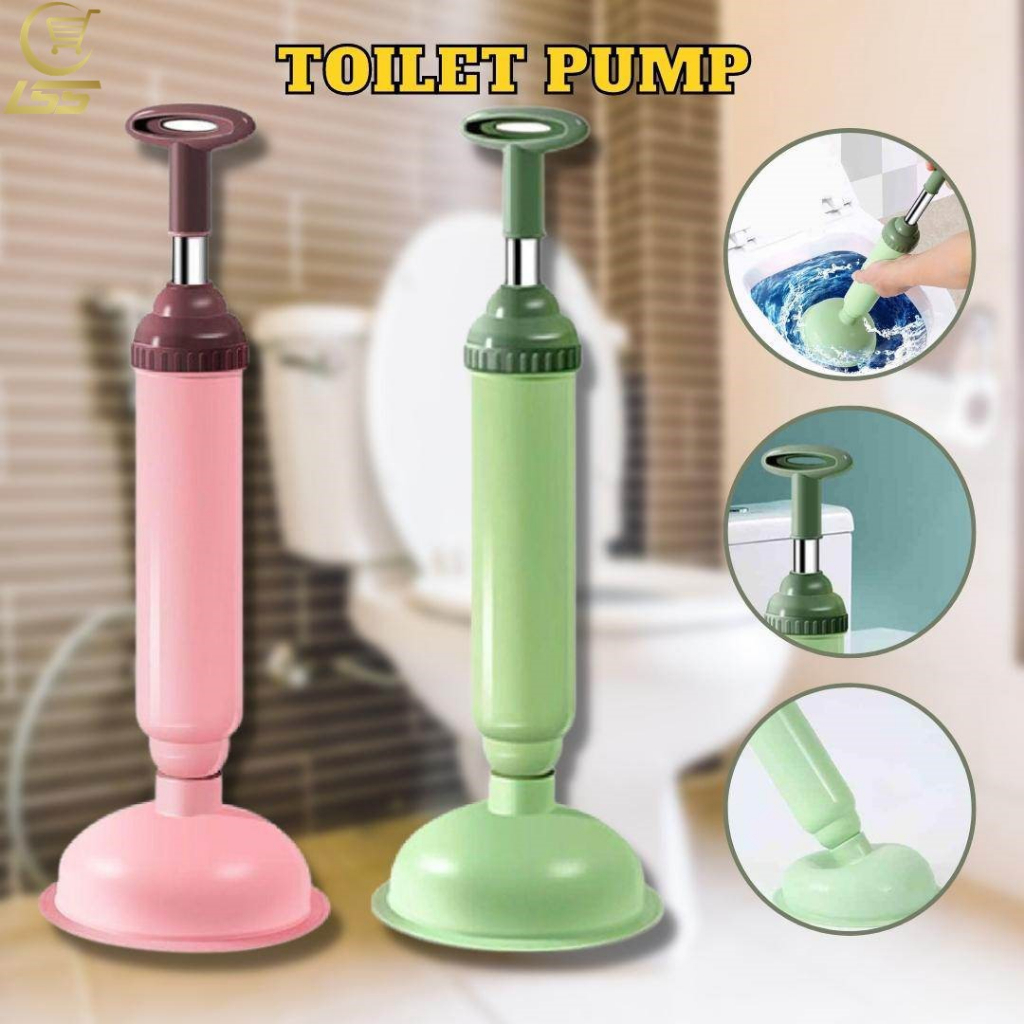 Efeq Toilet Bowl Pump Reusable Toilet Plunger Sunction Pump Sucker