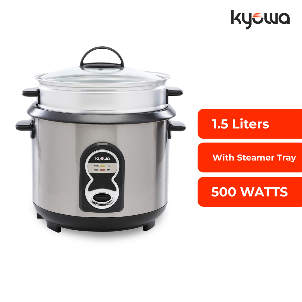 Kyowa Rice Cooker with Steamer 1.5L KW2043 Shopee Philippines