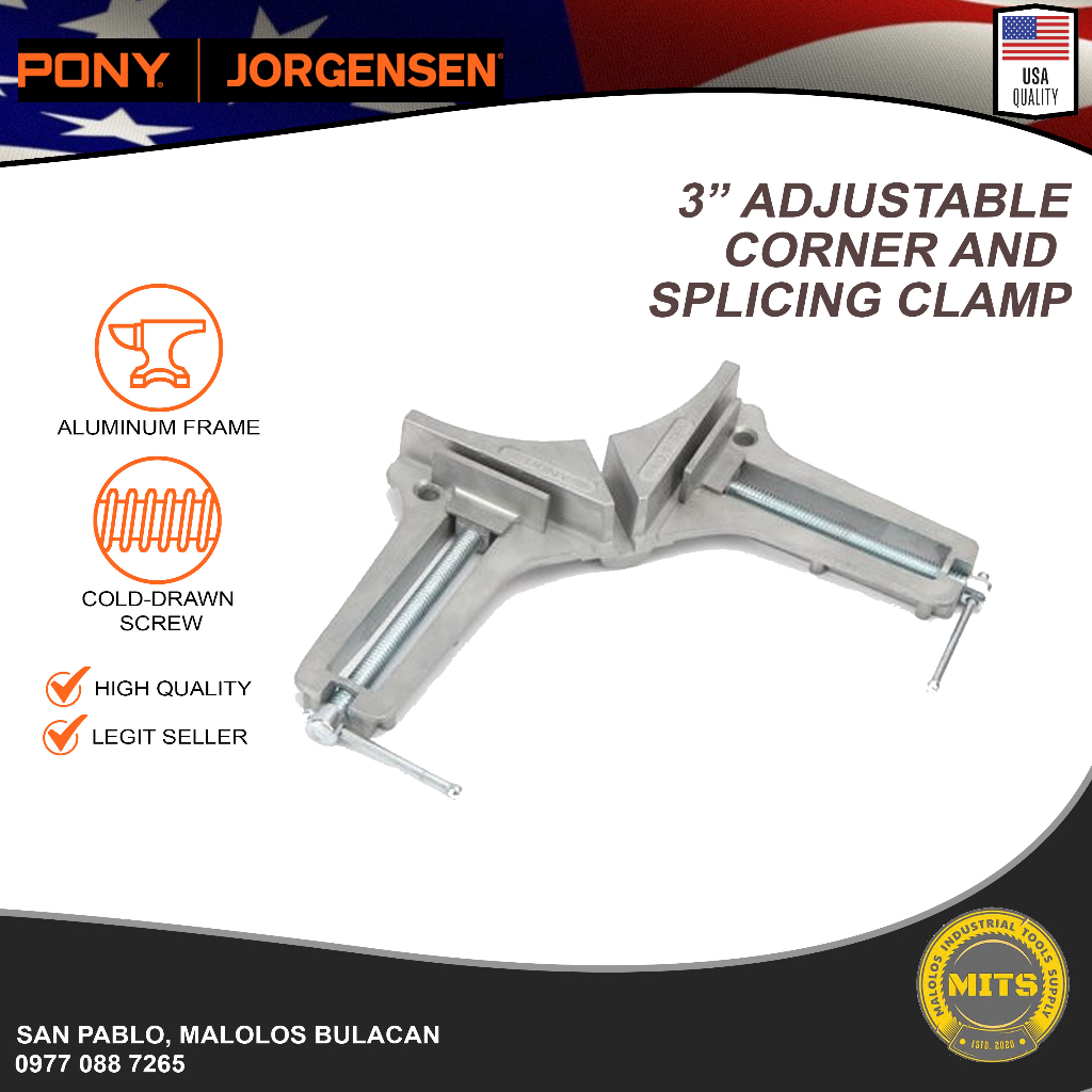 9166 3" CORNER CLAMP 9133 3" ADJUSTABLE CORNER & SPLICING CLAMP Shopee Philippines