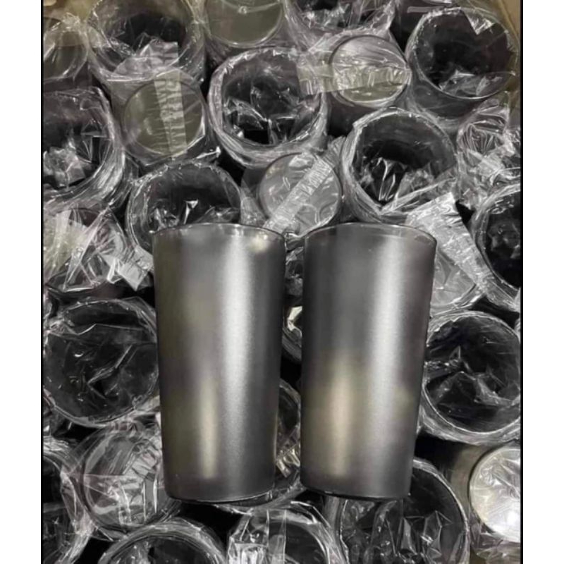 6PCS CLEAR / BLACK BASO HIGH QUALITY ACRYLIC GLASS | Shopee Philippines