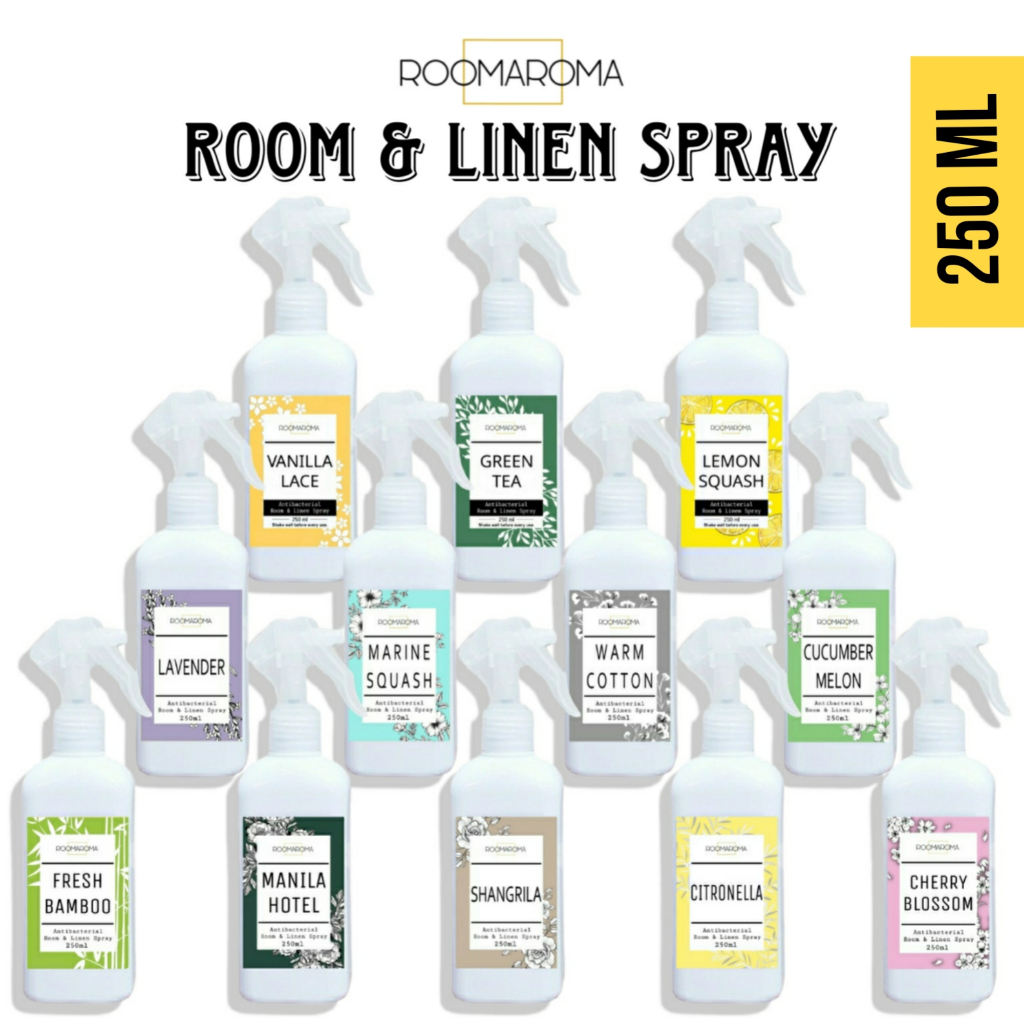ANTIBACTERIAL ROOM & LINEN SPRAY 100ml 250ml Shopee Philippines