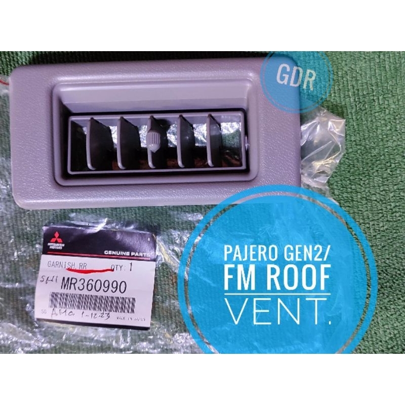 Pajero Gen 2 / FM Roof Aircon Vent. Shopee Philippines
