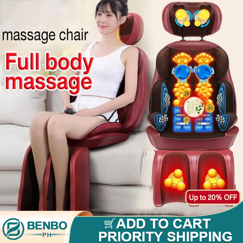 BENBO Massage Chair Back Massager Body Electric for Pain Full Body