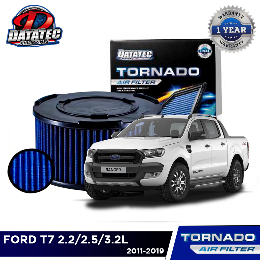 New Datatec Tornado Air Filter - Ford T6/T7 2011 - 2019 | Shopee ...