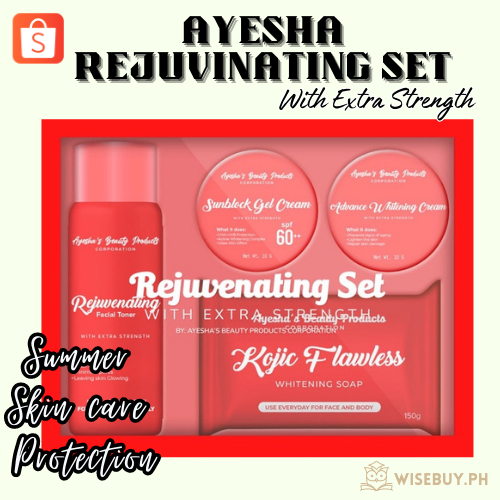 Ayesha Red Rejuvenating Set Rejuv Red EXTRA STRENGTH remove pimples and