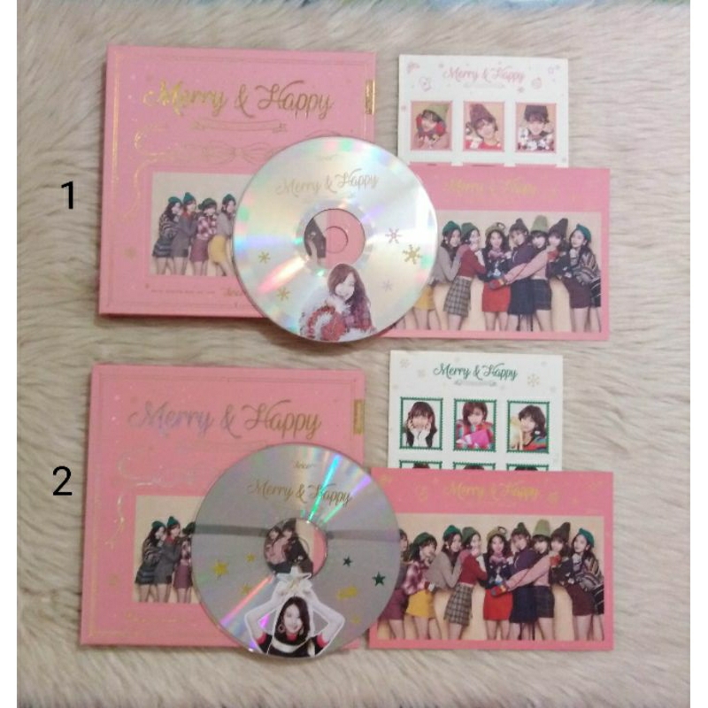 TWICE MERRY & HAPPY OFFICIAL ALBUM UNSEALED | Shopee Philippines