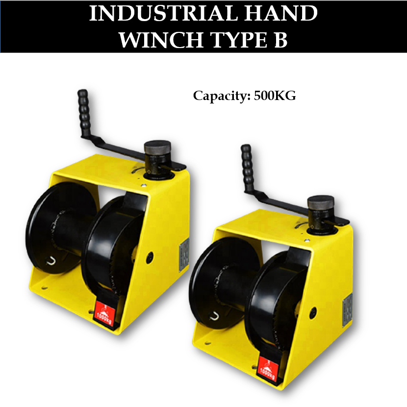 RTK 500KG Industrial Hand Winch Industrial Manual Hand Wire Rope Winch