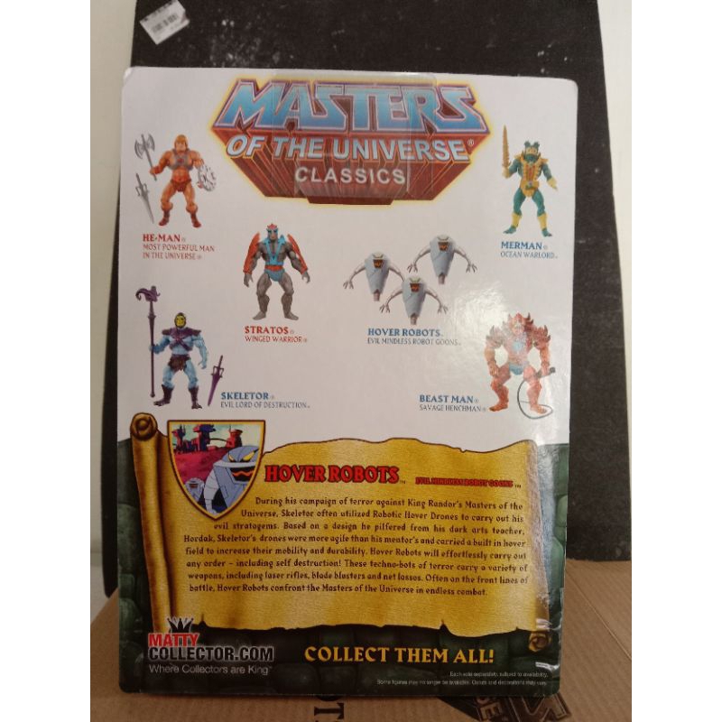 Mattel MASTERS OF THE UNIVERSE CLASSICS 