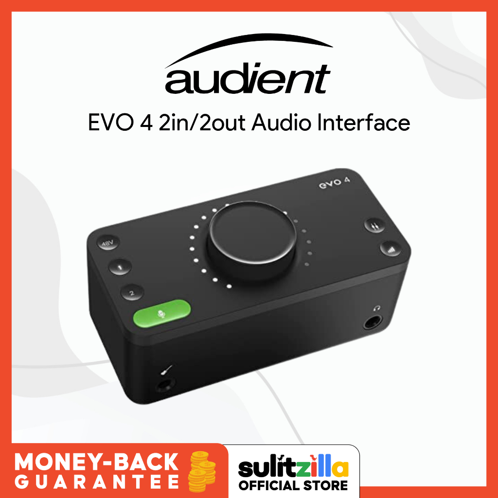 Audient EVO 4 USB Audio Interface Shopee Philippines