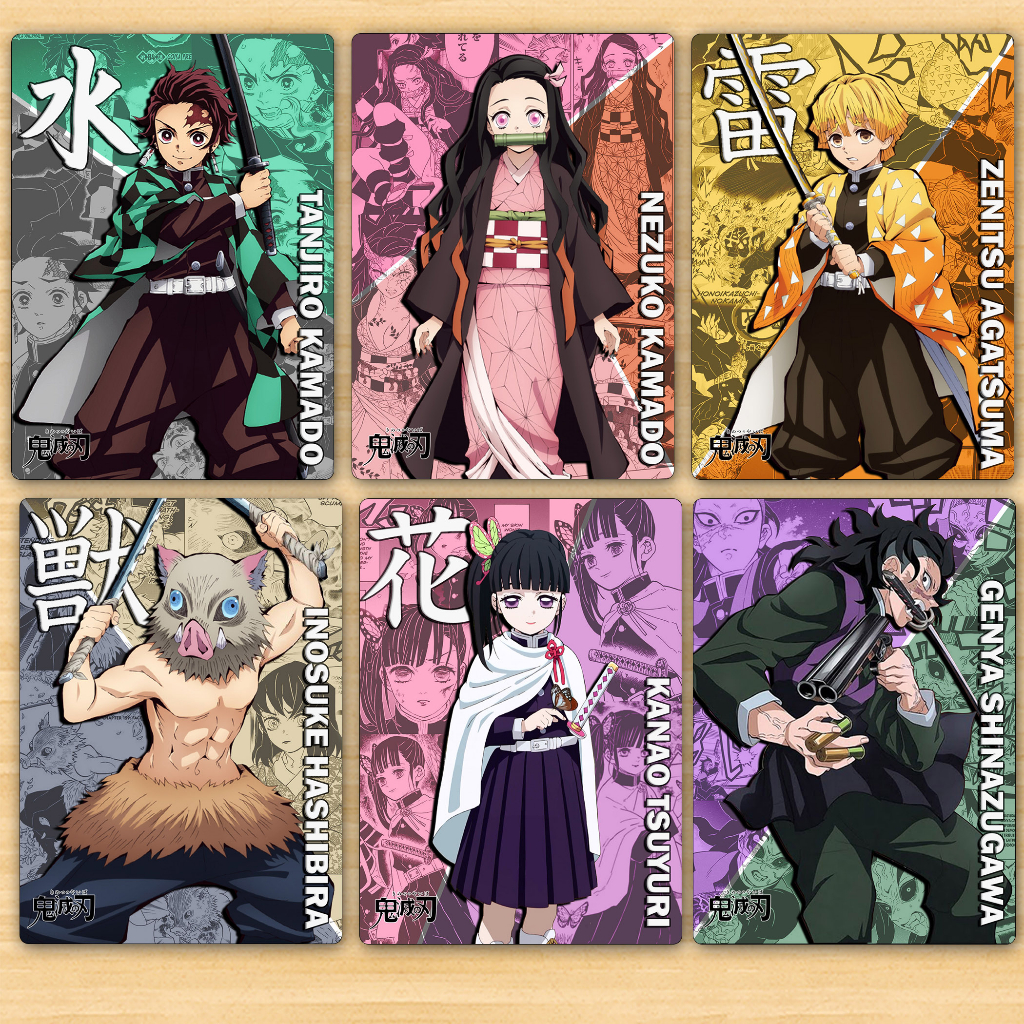 Demon Slayer Character Photocard - [SOLD PER PIECE] | Shopee Philippines