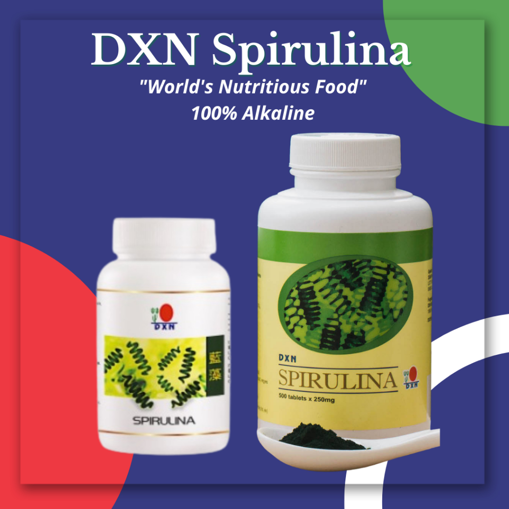 DXN Spirulina Tablets Rich in Nutrients & Antioxidants for a Healthy