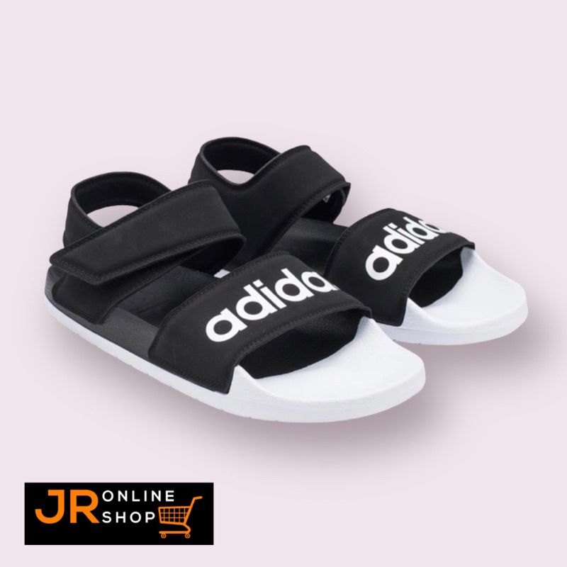 Adidas adilette hot sale strappy sandals