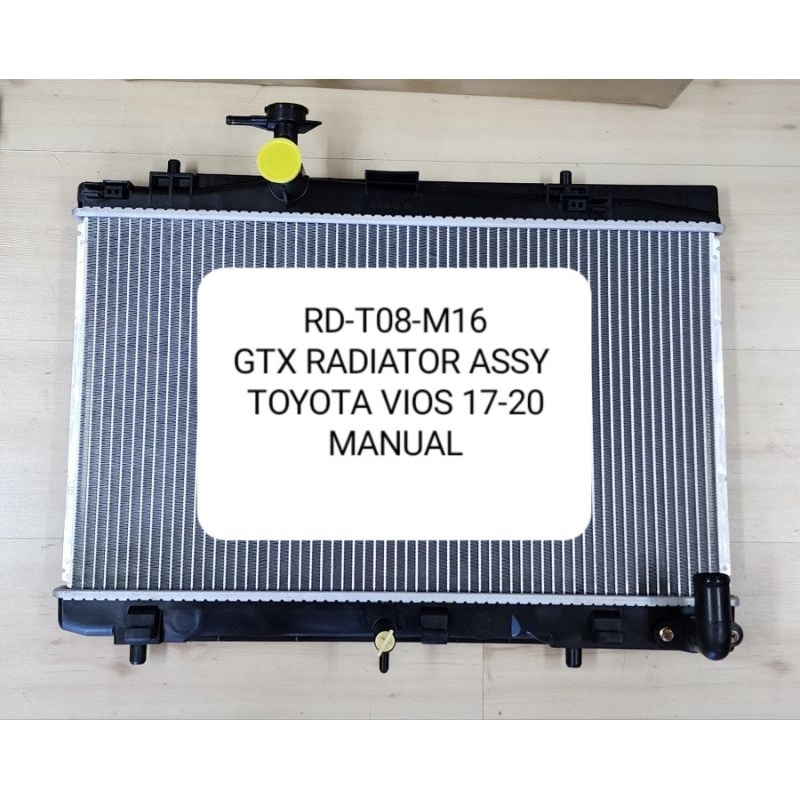 Radiator Assembly Toyota Vios 2017-2020 Manual | Shopee Philippines