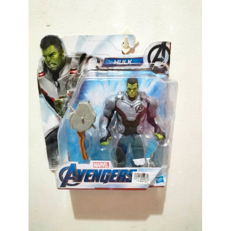 Marvel Avengers Endgame Hulk Action figure 6 inches original Shopee Philippines