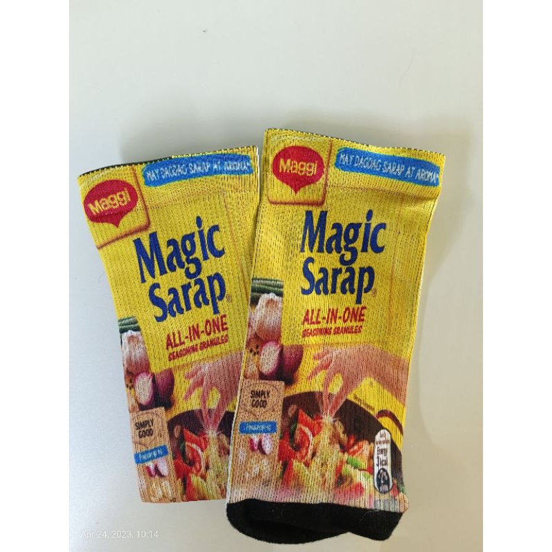 MAGIC SARAP CUSTOMIZED SOCKS | Shopee Philippines