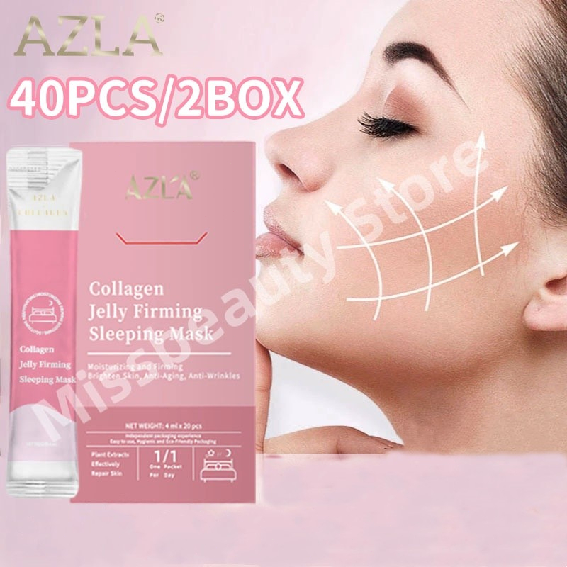 [40PCS/2BOX] AZLA Collagen Firming Sleeping Mask Sleeping Mask Skincare