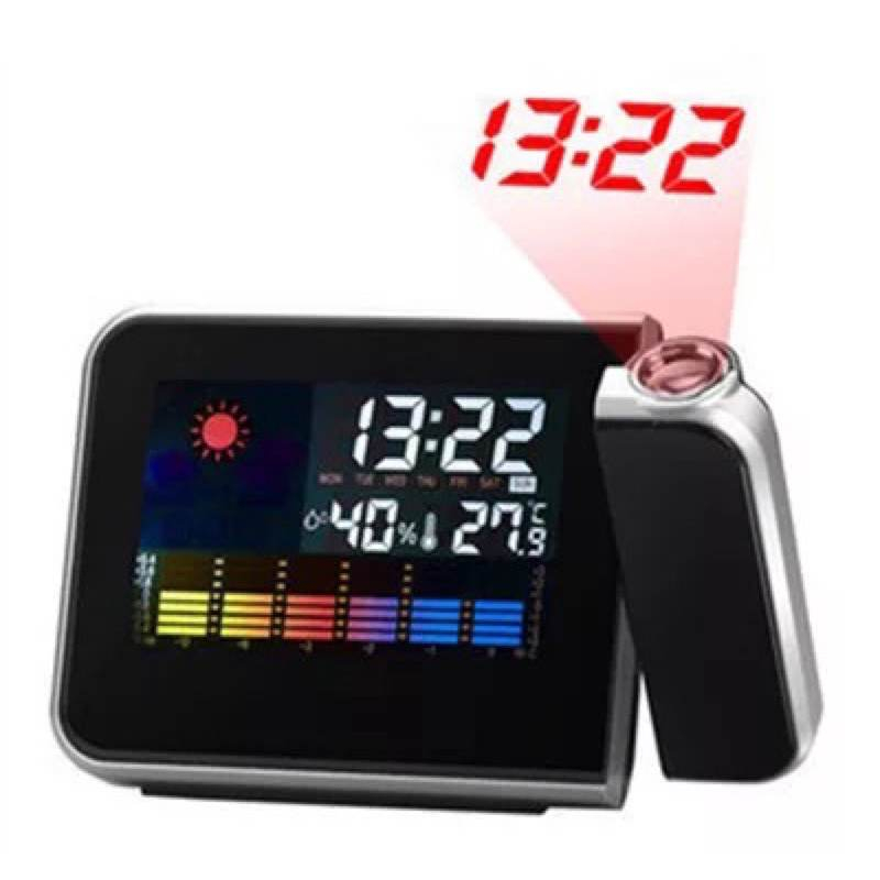 LCD Digital Clock LED Projector (Multifuction) | Shopee Philippines