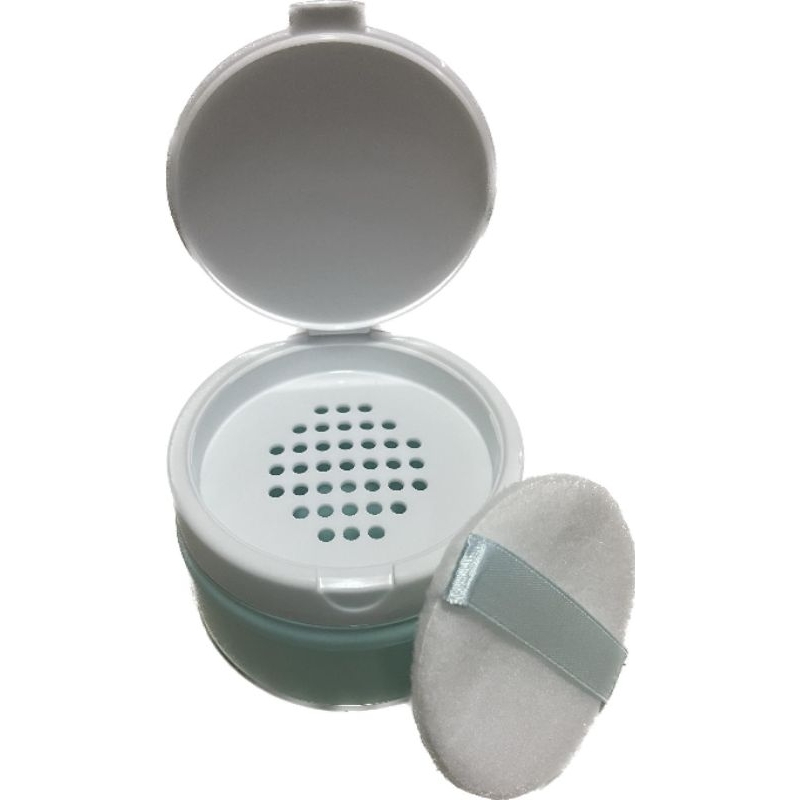 powder container with sponge color blue white | Shopee Philippines