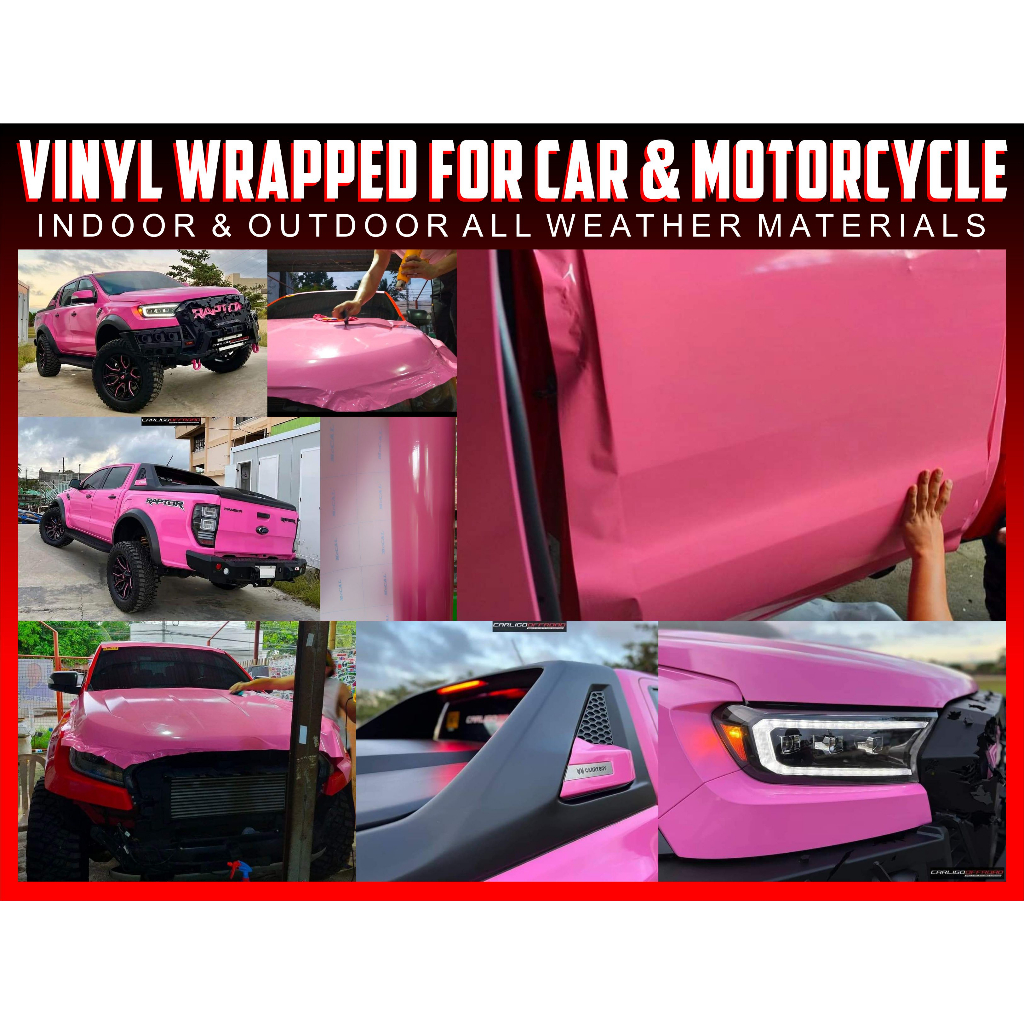VINYL STICKER FOR CAR AND MOTORCYCLE WRAPPED & DECALS (all weather ...