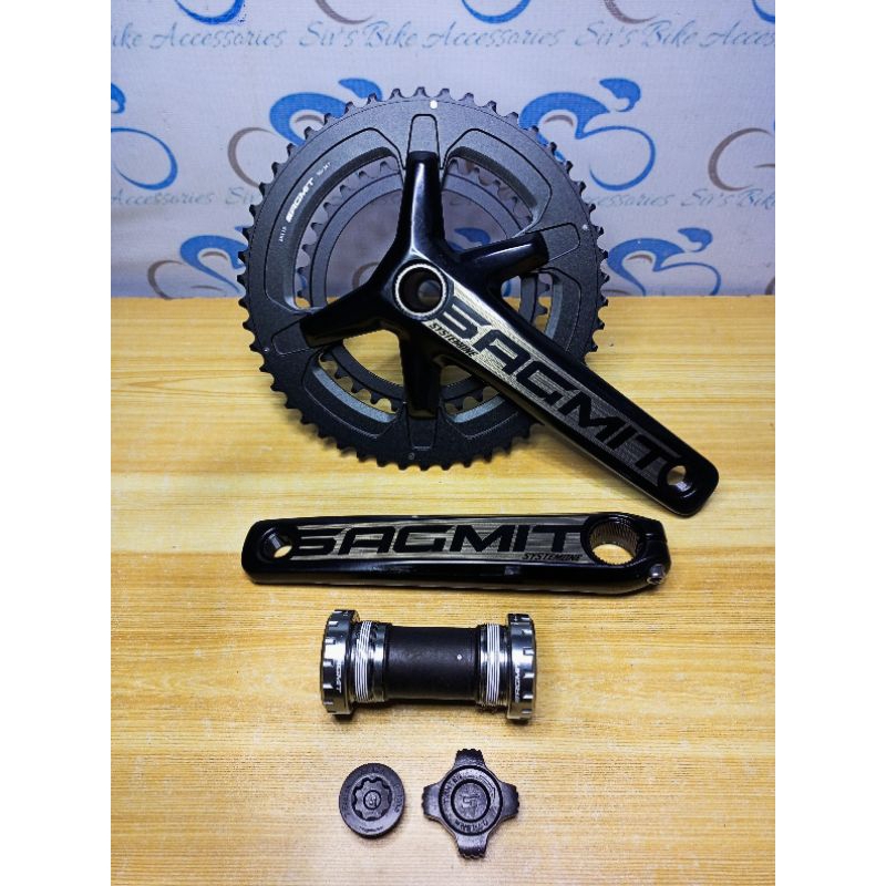 Sagmit Systemone V2 Crankset Hollowtech for Road Bike with BB | Shopee ...