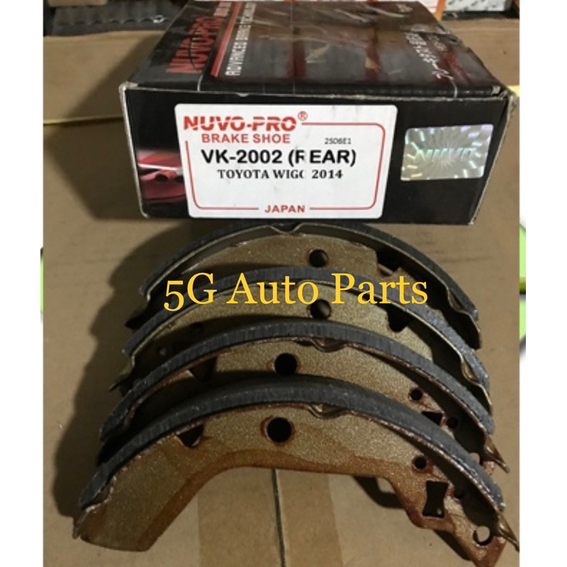 tvs wego brake shoe price