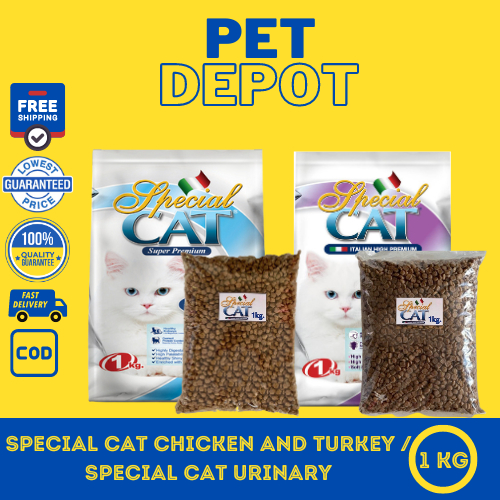 Special Cat Chicken And Turkey And Special Cat Urinary 1kg Shopee Philippines 9959