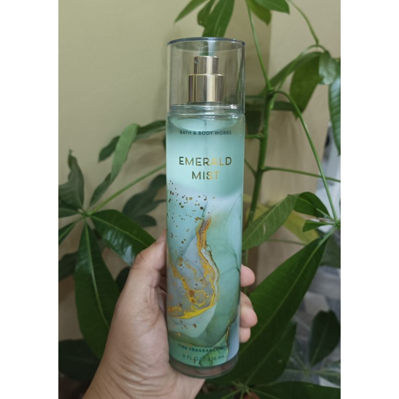Bath & Body Works Emerald Mist 236ml (New Scent) | Shopee Philippines