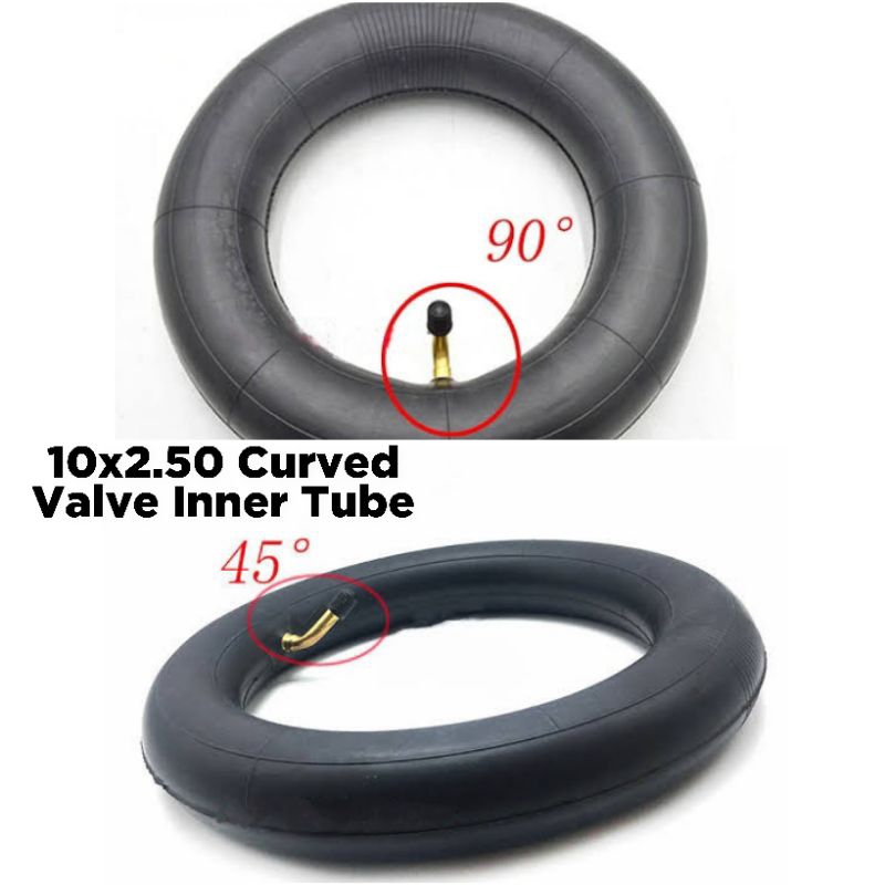 Stunt Scooter Wheels 10x2 Tire 10x2.75-6.5 Off-road Pneumatic Tire Inner Tube For Electric Scooter Front Rear Wheel 10x2.70-6.5 Tubeless Tire 50/75-6.1 Scooter Tire Tube Electric Scooters