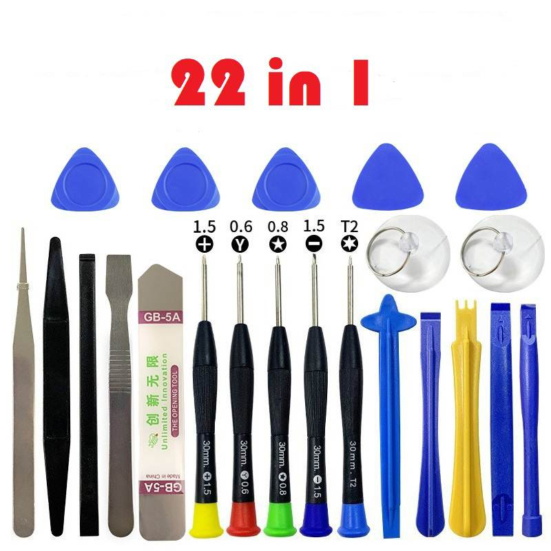 21 in 1 Mobile Phone Repair Tools Kit Spudger Pry Opening Tool