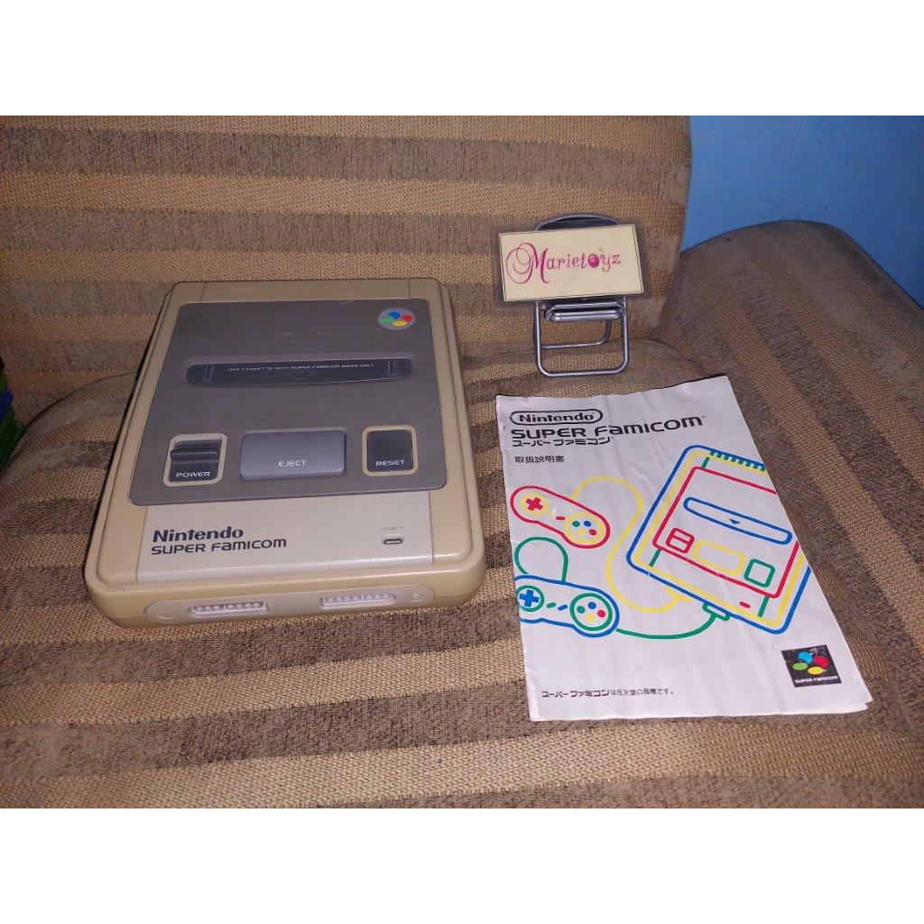 Super Family Computer (SFC Japan) UNIT ONLY - with minor ISSUE | Shopee ...