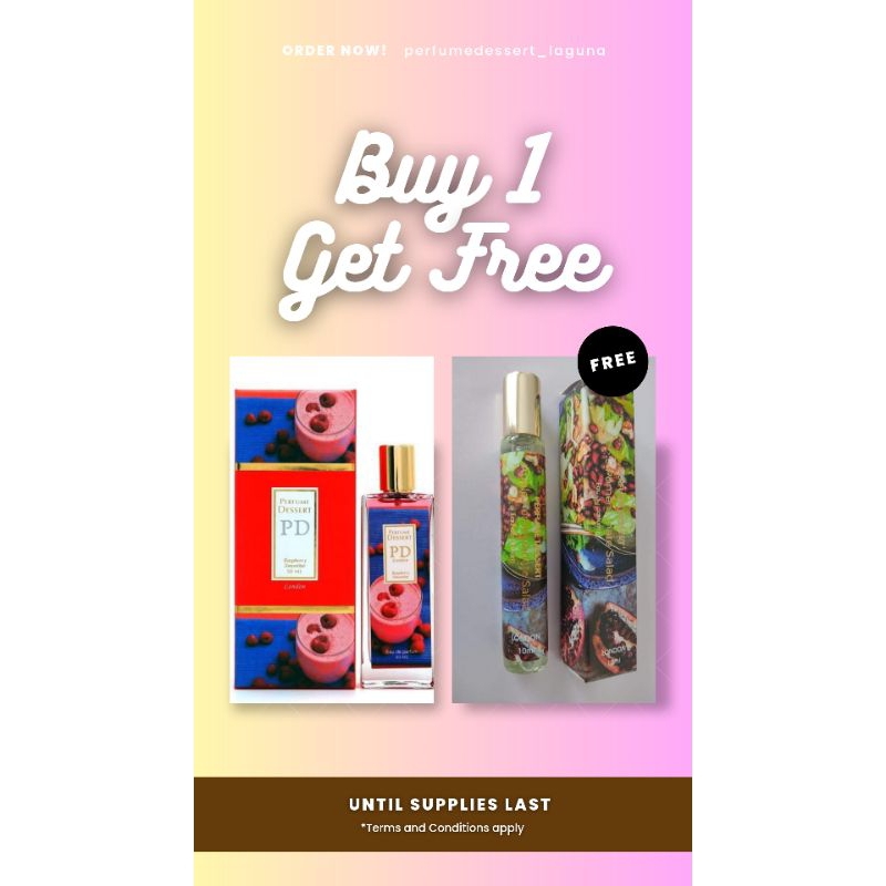 RASPBERRY SMOTHIE 50ML FREE 10ML PERFUME DESSERT LONDON | Shopee ...