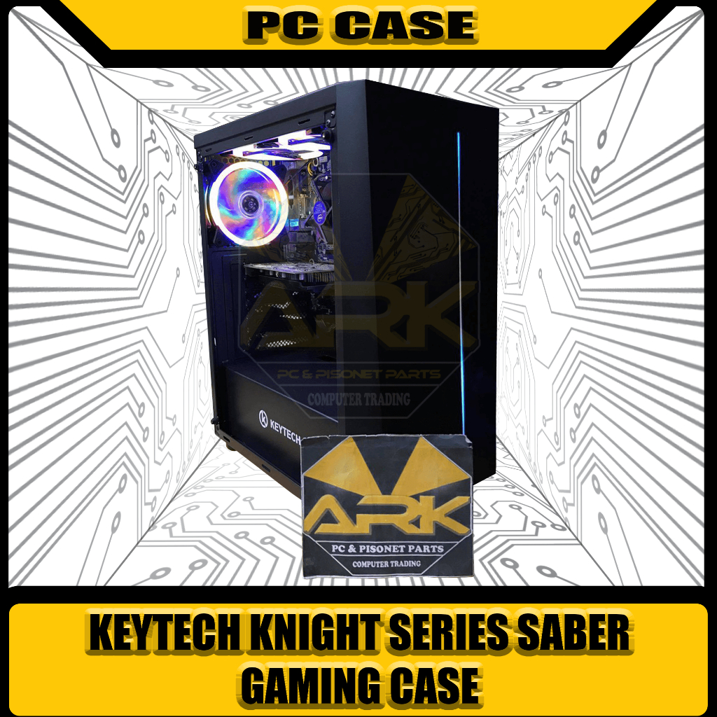 KEYTECH KNIGHT SERIES SABER GAMING CASE | Shopee Philippines
