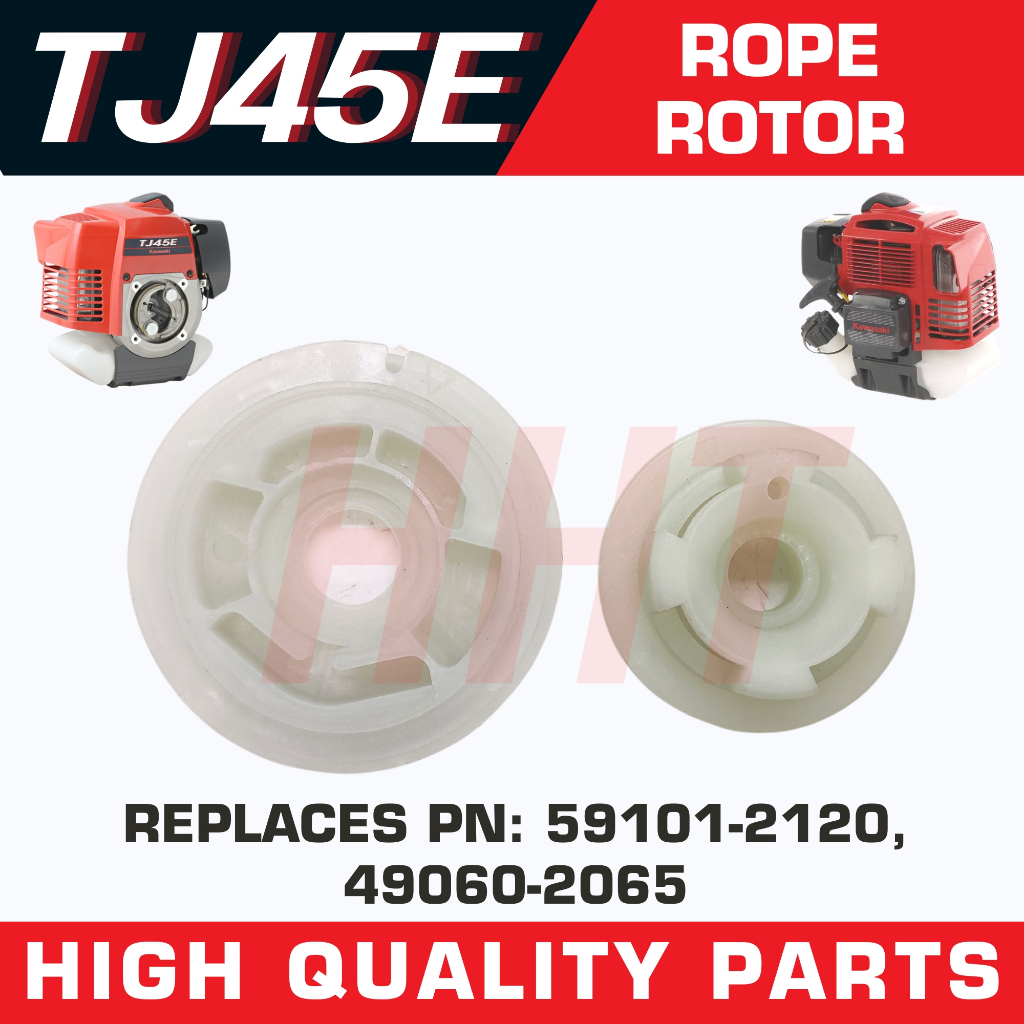 Kawasaki TJ45 TJ45E Rope Rotor Recoil Starter 2 Stroke Grass Cutter ...