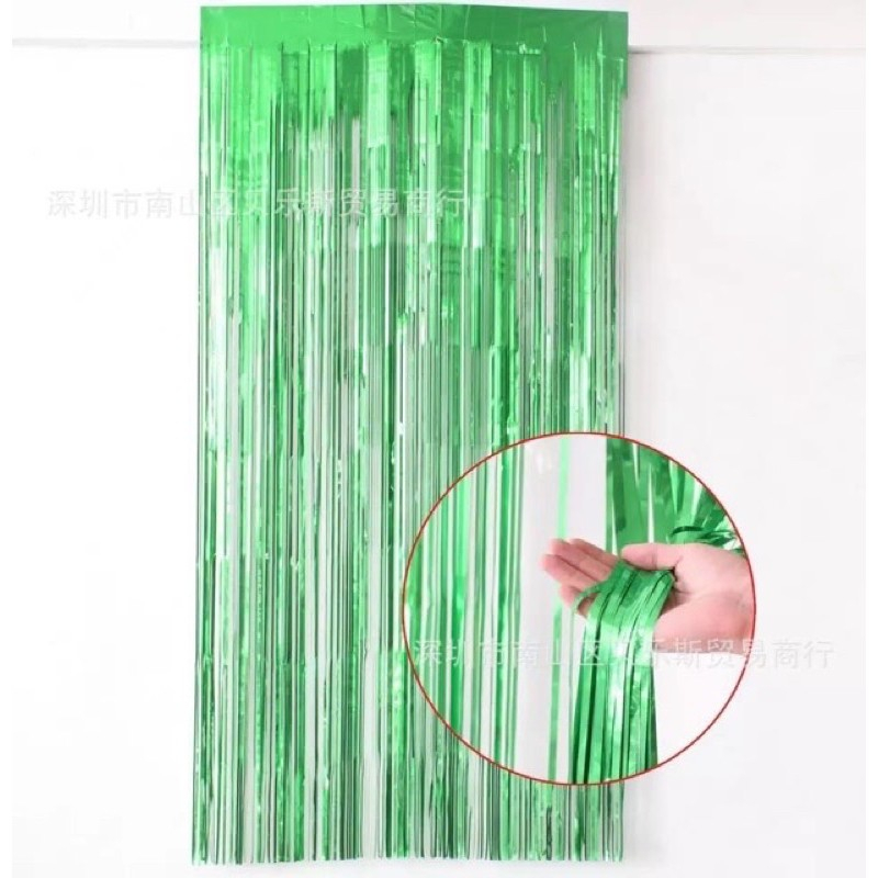 2meters Square Curtain Foil Curtain Backdrop Birthday Party Decorations