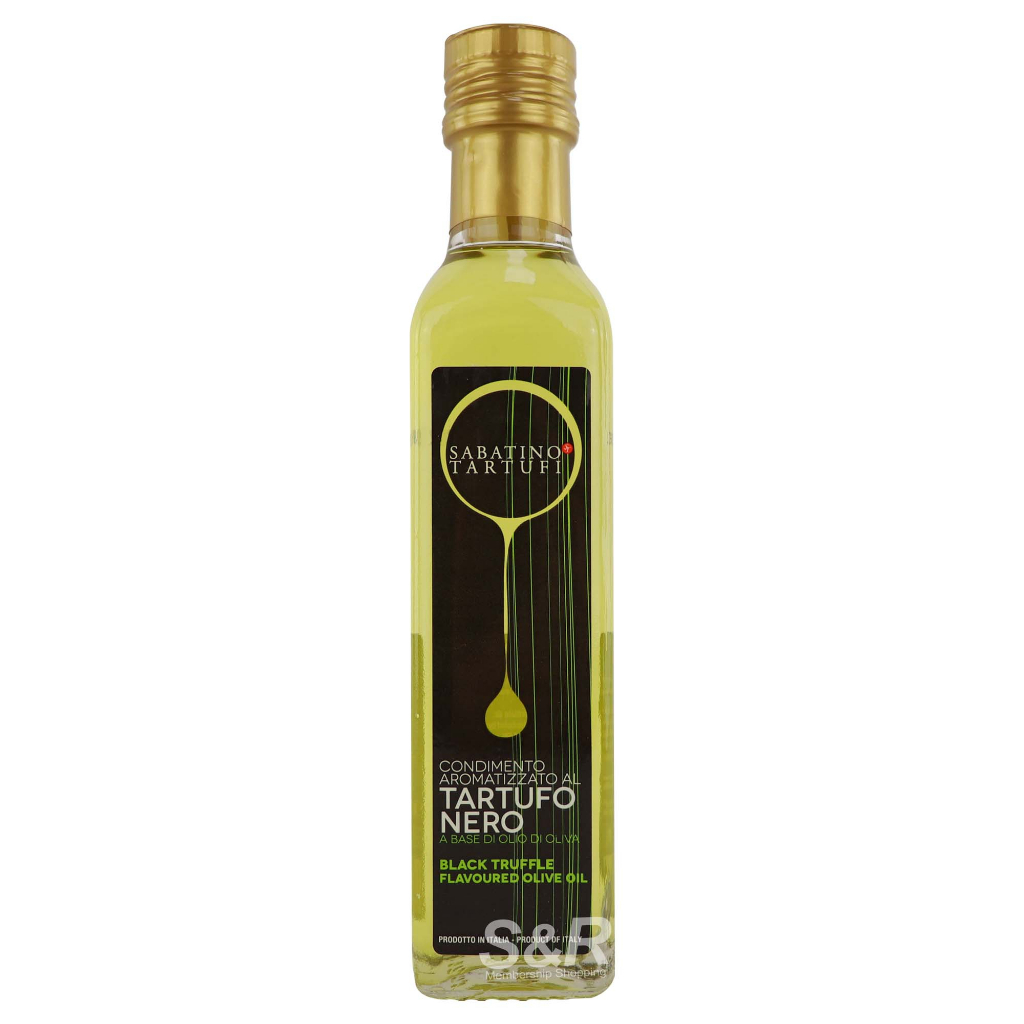 Sabatino Tartufi Black Truffle Flavoured Olive Oil 250mL Shopee