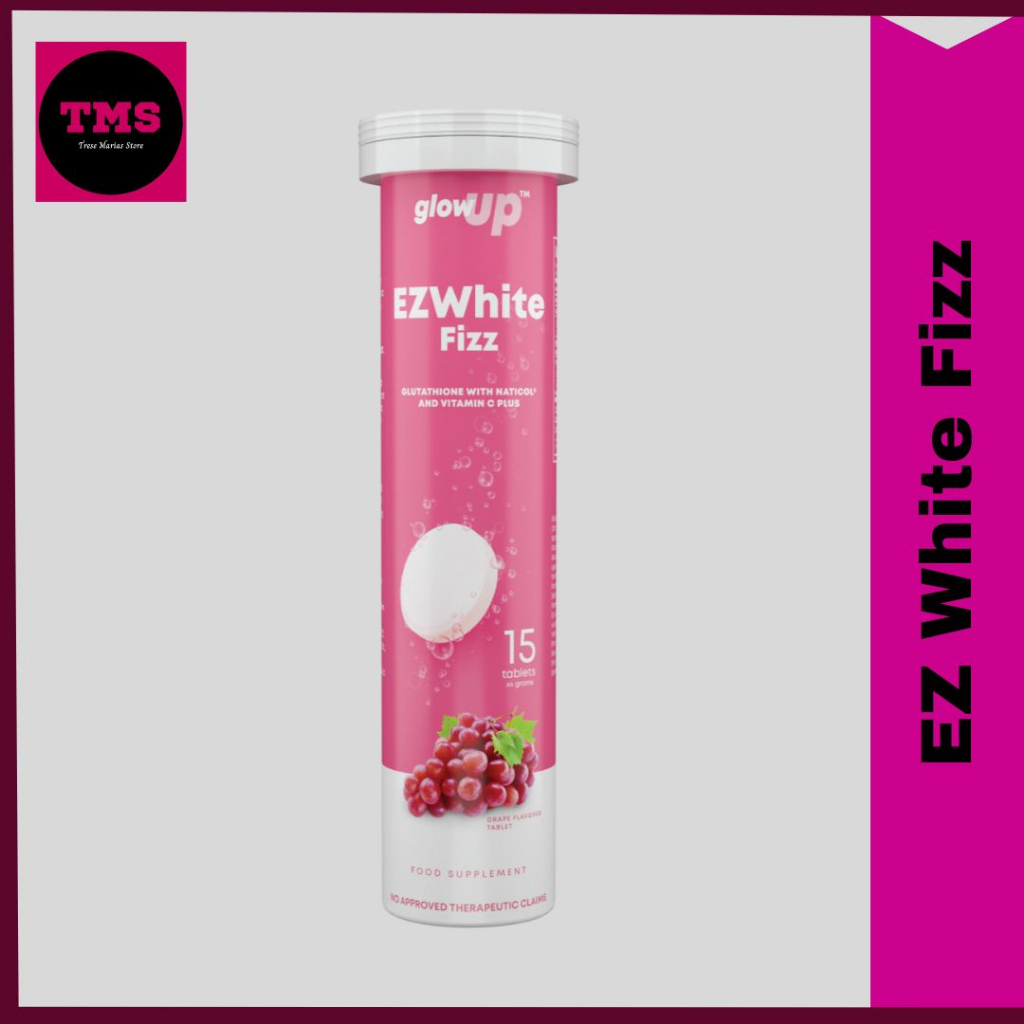 Glow Up GLUTATHIONE FIZZ TABS with Patented Sakura Extract and Fish