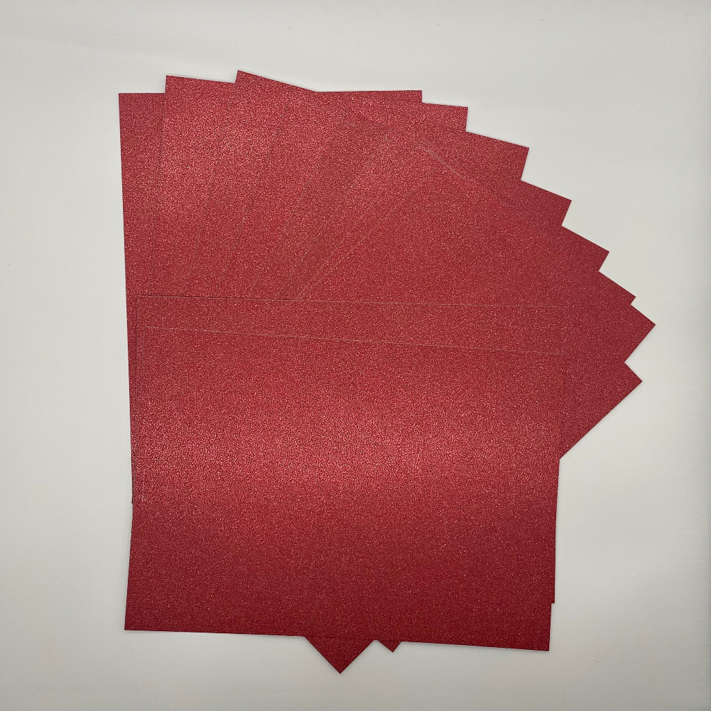 Glitter Cardstock Paper for Crafting - A4 Size, Pack of 10 Sheets ...