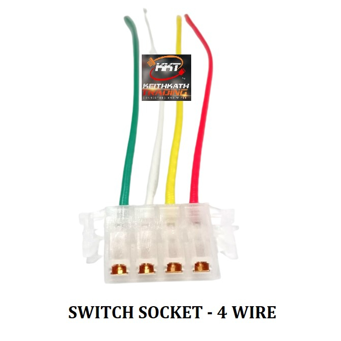 Switch Socket / Hazzard Socket (4 wire)-Heavy Duty | Shopee Philippines