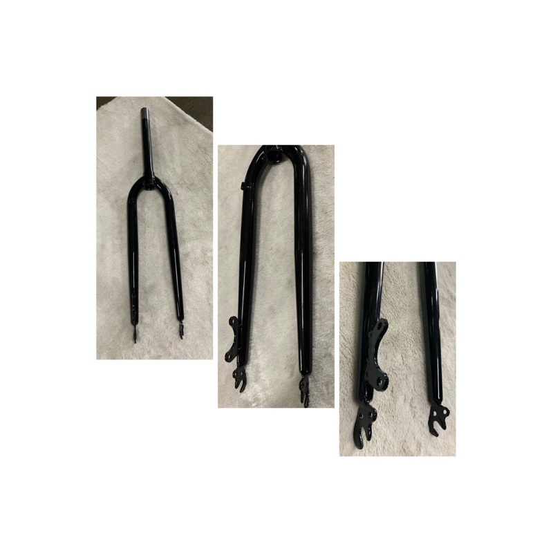 Fork Rigid 26 27.5 29 Universal steel disc brake ready mtb OS Oversize