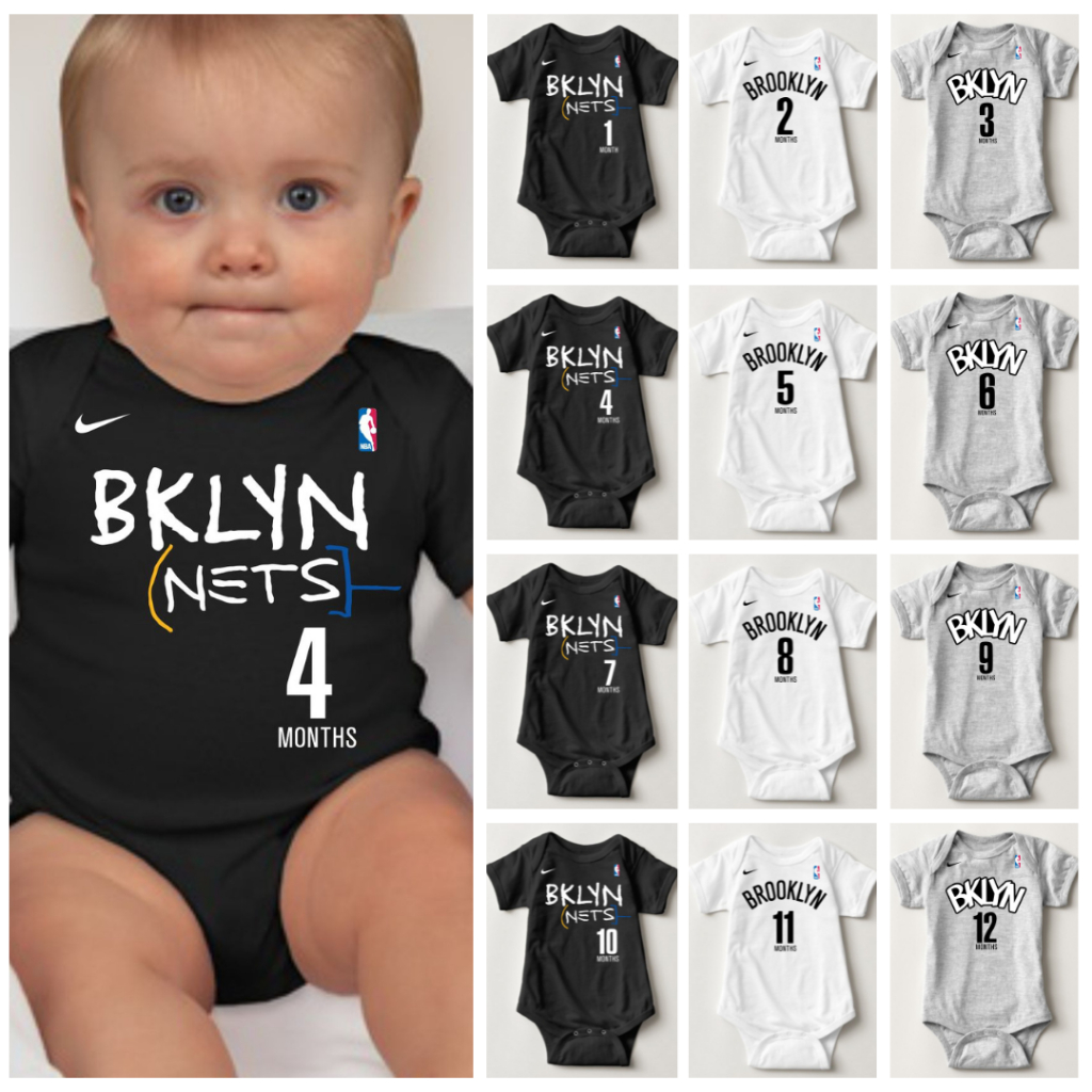 Onesies Infant Basketball Jersey Custom Baby Monthly Onesies