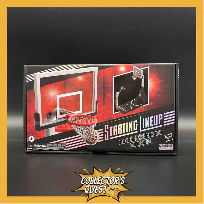 Hasbro NBA Starting Lineup Series 1 Basketball Backboard Set (1/12 or 6