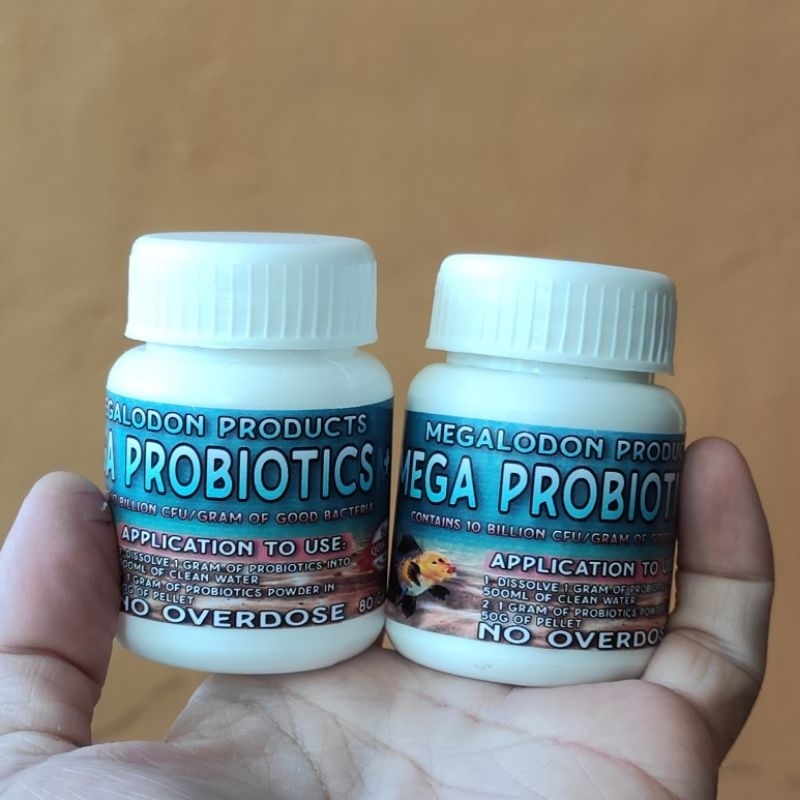 Mega Probiotics + (megalodon products) enhancer for all types of fish ...